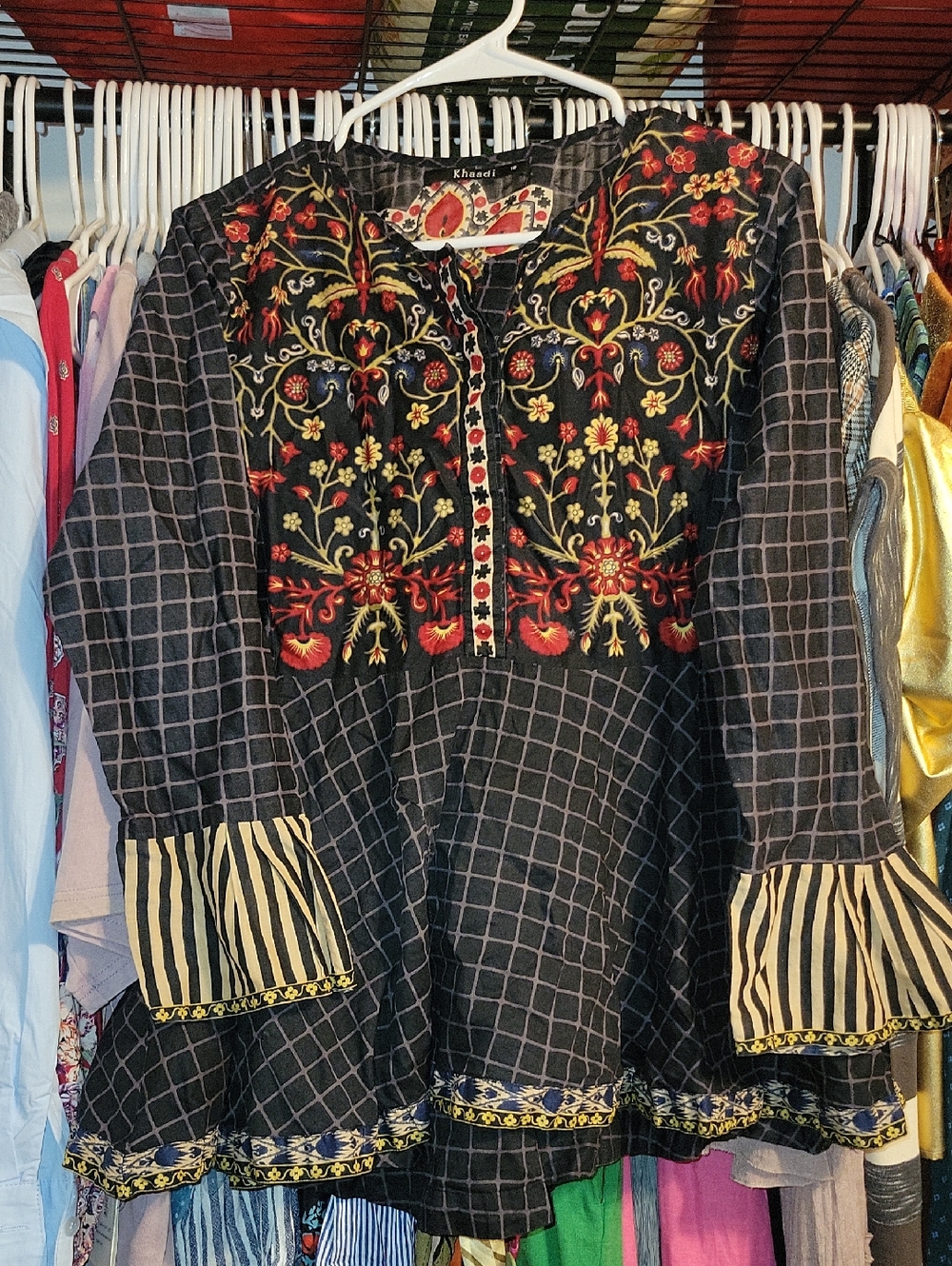 Khaadi Boho Bohemian Tunic Blouse
